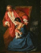 SUBLEYRAS, Pierre La Courtisane amoureuse. D'aprs un conte de Jean de la Fontaine Germany oil painting artist